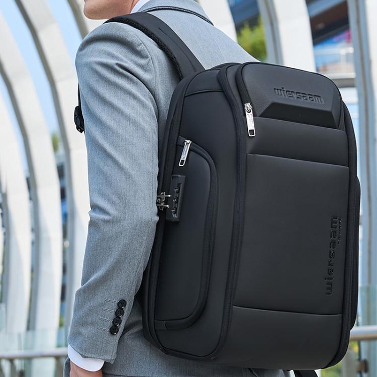 Zaino Business Impermeabile con Porta USB e Lucchetto