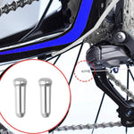 100 tappi in alluminio per cavi freno e cambio bici