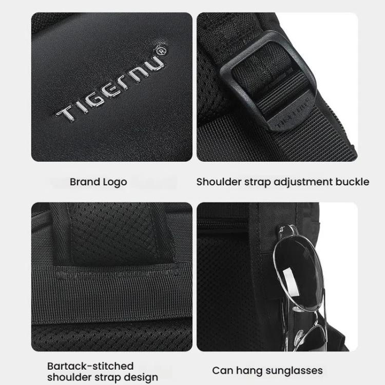 Zaino espandibile impermeabile per laptop 15,6" e 17" Tigernu