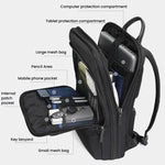 Zaino espandibile impermeabile per laptop 15,6" e 17" Tigernu