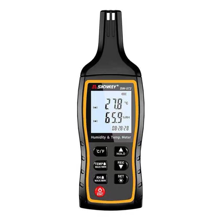 Misuratore digitale di temperatura e umidità SW-572 portatile