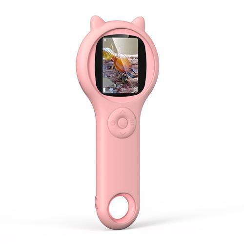 Microscopio digitale per bambini 500X con schermo IPS e 8 LED