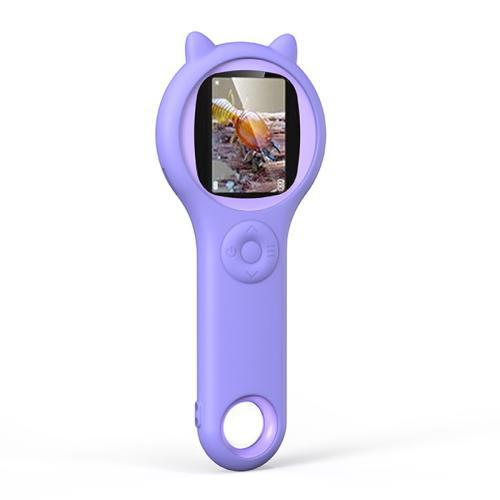 Microscopio digitale per bambini 500X con schermo IPS e 8 LED - immagine 2