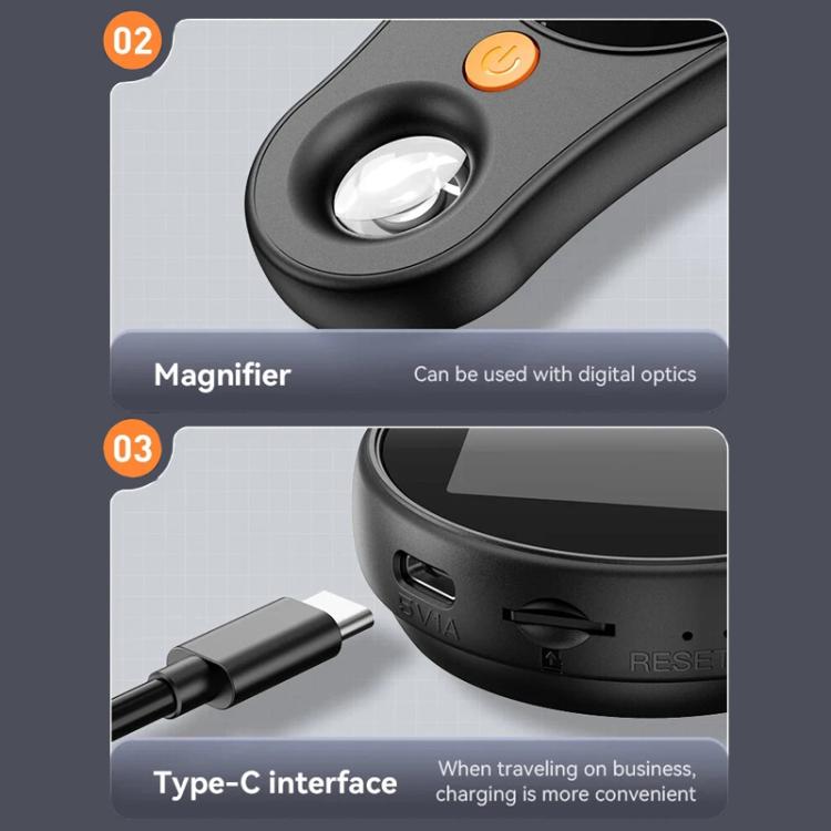 Microscopio digitale portatile 500X con schermo IPS da 2 pollici - immagine 15