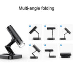 Microscopio digitale wireless portatile 50X-1000X con 8 LED - immagine 6