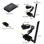 Amplificatore segnale WiFi 2.4G con antenna SMA e presa EU/US