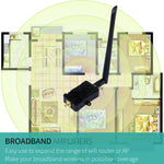 Amplificatore segnale WiFi 2.4G con antenna SMA e presa EU/US