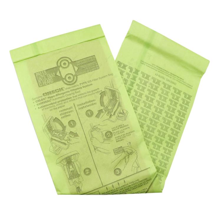2 sacchetti di carta per la raccolta della polvere per l'aspirapolvere Oreck CC.