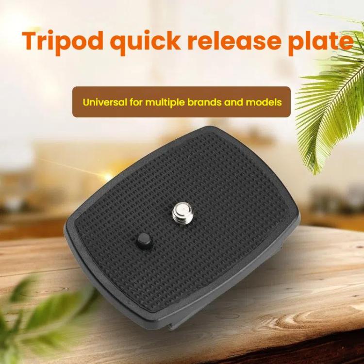 Piastra a sgancio rapido da 42,5 mm per treppiede e adattatore per smartphone/fotocamera DSLR