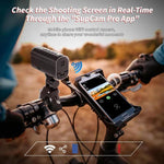 Videocamera d’azione 5K WiFi con EIS e luce LED per ciclismo - immagine 5