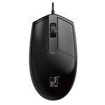 Mouse ottico cablato USB 1200 dpi con cavo 1,5 m
