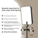 Luce selfie LED YY-3 da 14 pollici con treppiede pieghevole - immagine 4