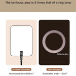 Luce selfie LED YY-3 da 14 pollici con treppiede pieghevole - immagine 8