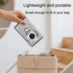Fotocamera digitale Q12 4K con zoom 16X e display IPS - immagine 11