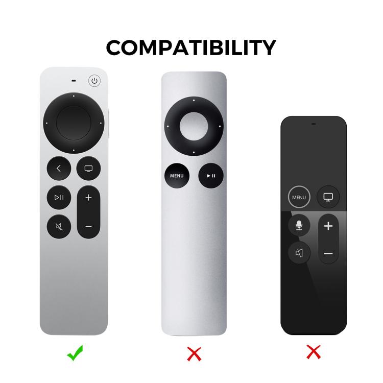 Custodia in silicone AhaStyle per Apple TV Siri Remote 2 e 3 - immagine 4