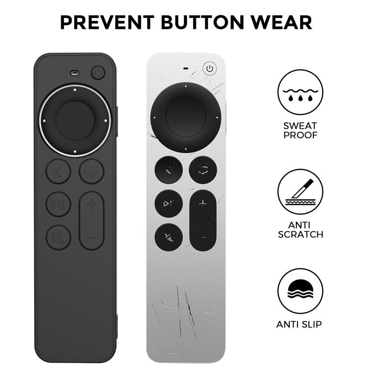 Custodia in silicone AhaStyle per Apple TV Siri Remote 2 e 3 - immagine 5