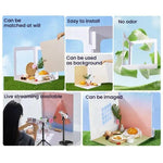 Set di 19 pezzi di fondali 3D per riprese in diretta e fotografia di prodotti., 35cm, 47cm, 60cm