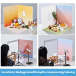 Set di 19 pezzi di fondali 3D per riprese in diretta e fotografia di prodotti., 35cm, 47cm, 60cm
