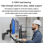 Supporto da parete per monitor 15-32" con vassoio 21x60cm