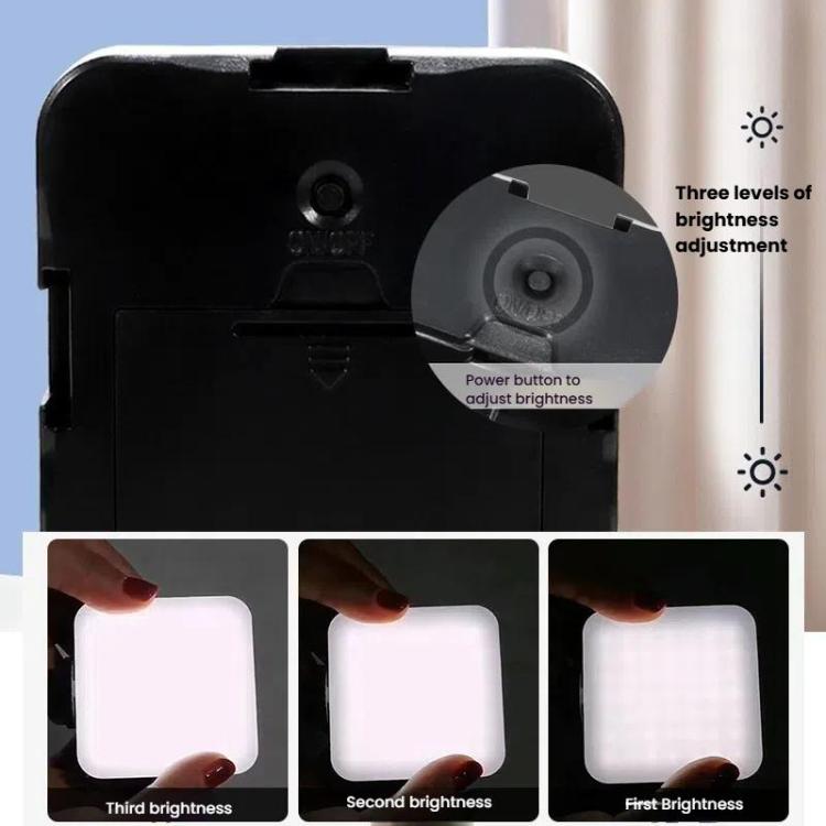 Kit video per smartphone AY-49X con luci LED e microfono - immagine 5