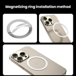 Supporto magnetico auto per telefono con rotazione 360°