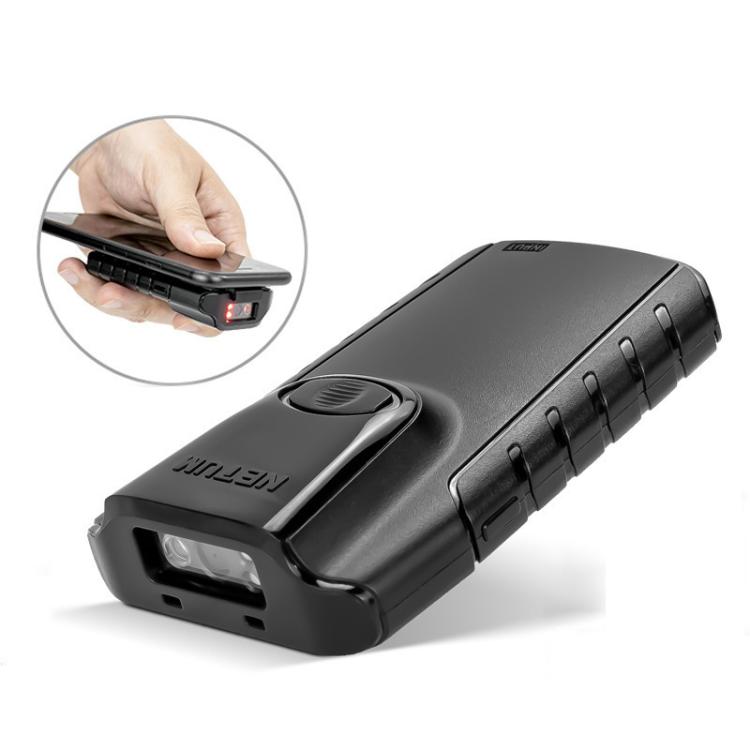 Scanner barcode Bluetooth E800 con clip per smartphone