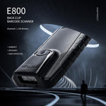 Scanner barcode Bluetooth E800 con clip per smartphone - immagine 2
