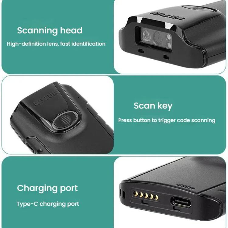 Scanner barcode Bluetooth E800 con clip per smartphone - immagine 9