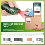 Scanner portatile E740 per codici a barre 1D Bluetooth e USB - immagine 7