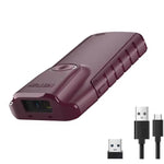 Clip posteriore per cellulare, scanner wireless Bluetooth portatile da 1/2 codice 1/2, E900, E950
