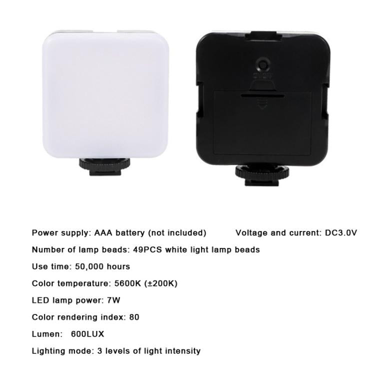 Kit streaming AY-49 con luce LED, treppiede e microfono per smartphone - immagine 5
