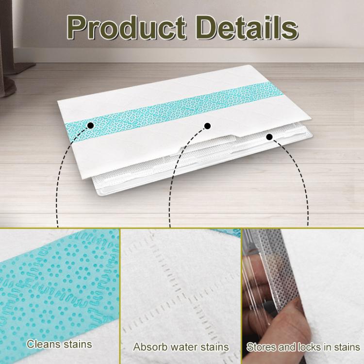 2 pezzi/confezione di panni di ricambio usa e getta per aspirapolvere Shark Vacmop VM252/VM250/VM200/VMP30