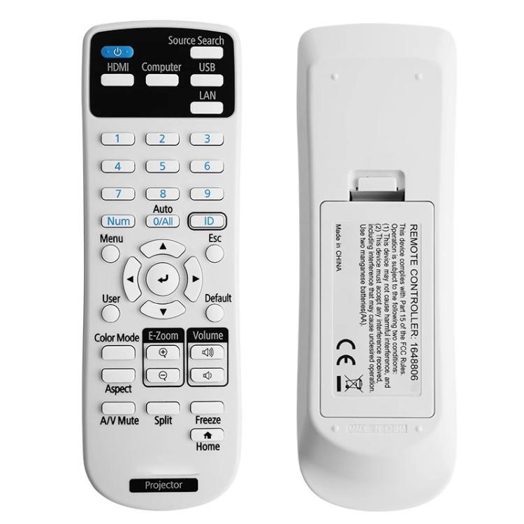 Telecomando Epson per proiettori CB-E10, FH06, W06, 52 e X06E - immagine 2