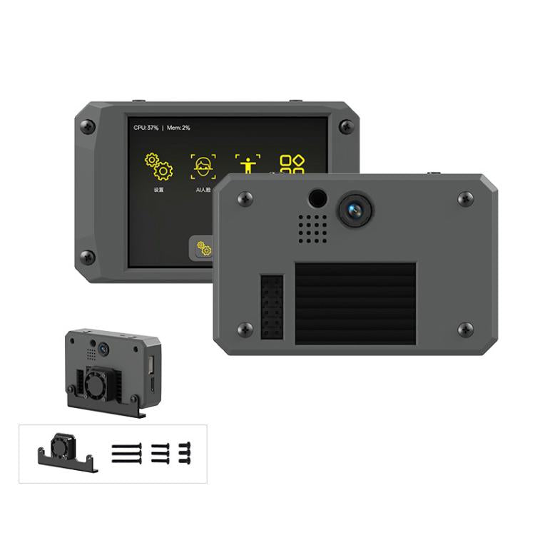 Modulo Yahboom K230 Vision con schermo touch HD da 2,4 pollici e scheda TF da 32 GB, Separate K230, With Fixed Bracket, With Angle Adjustable Bracket, With Heightened Angle Adjustable Bracket, With 2DOF Electric PTZ