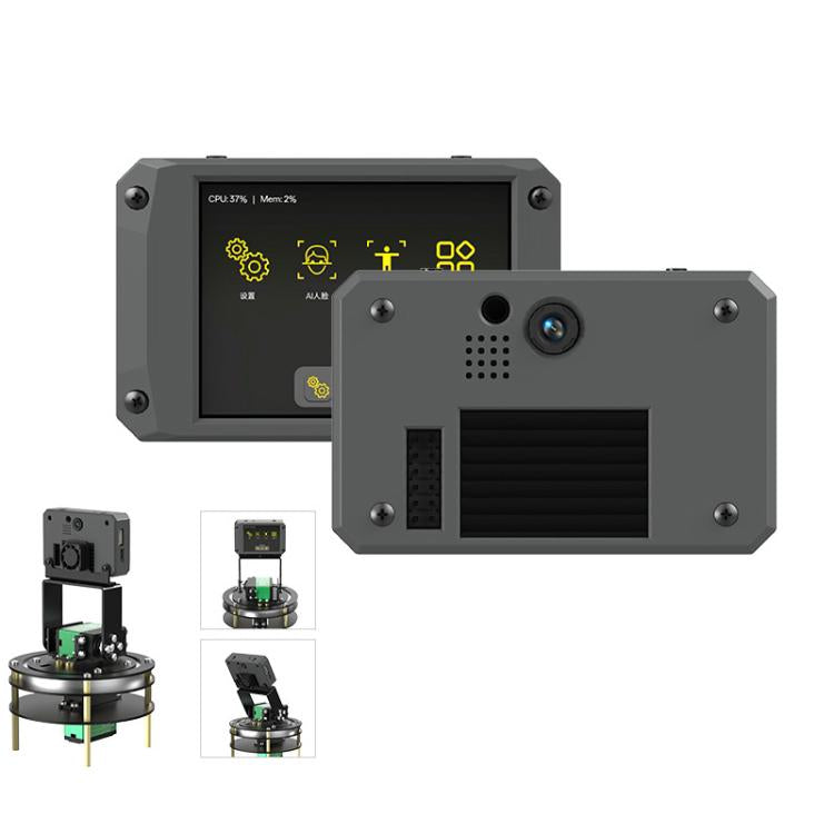 Modulo Yahboom K230 Vision con schermo touch HD da 2,4 pollici e scheda TF da 32 GB, Separate K230, With Fixed Bracket, With Angle Adjustable Bracket, With Heightened Angle Adjustable Bracket, With 2DOF Electric PTZ