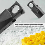 Specchio portagioie 30X con lente d'ingrandimento telescopica a cassetto e illuminazione a LED., 30X Telescopic With LED