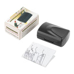 Specchio portagioie 30X con lente d'ingrandimento telescopica a cassetto e illuminazione a LED., 30X Telescopic With LED
