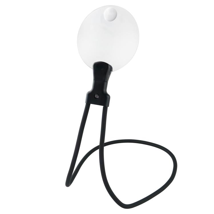 Lente d'ingrandimento da tavolo multifunzione 5/10X HD per intaglio e riparazione di gioielli, ideale per banco da lavoro., 5/10X Hanging (Black)