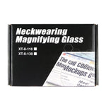 Lente d'ingrandimento da tavolo multifunzione 5/10X HD per intaglio e riparazione di gioielli, ideale per banco da lavoro., 5/10X Hanging (Black)