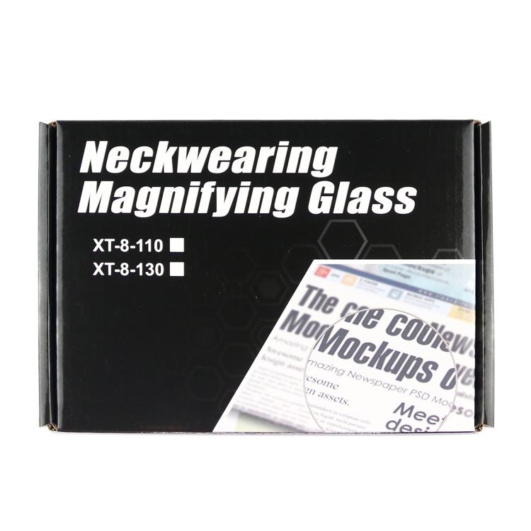Lente d'ingrandimento da tavolo multifunzione 5/10X HD per intaglio e riparazione di gioielli, ideale per banco da lavoro., 5/10X Hanging (Black)