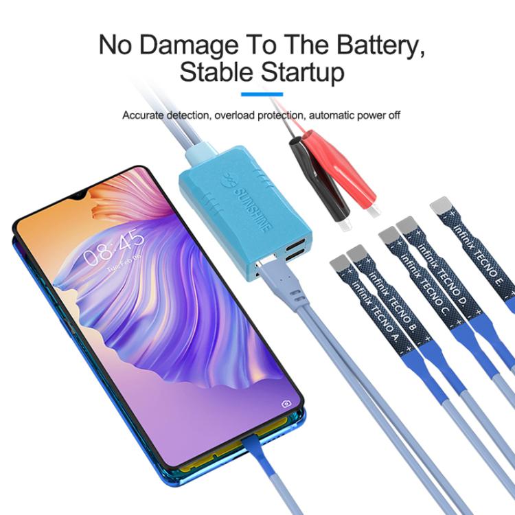 Cavo di alimentazione per la riparazione di telefoni cellulari Tecno / itel / Infinix Series, cavi di test., SS-905G