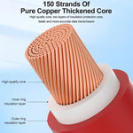 Punte di sonda sostituibili in acciaio inossidabile Punte di sonda per multimetro in silicone morbido, SS-024B