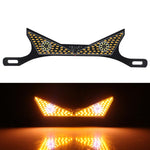 Luce targa moto universale LED 12V impermeabile