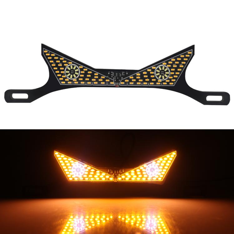 Luce targa moto universale LED 12V impermeabile