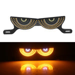 Luce targa moto universale LED 12V impermeabile