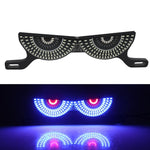 Luce targa moto universale LED 12V impermeabile