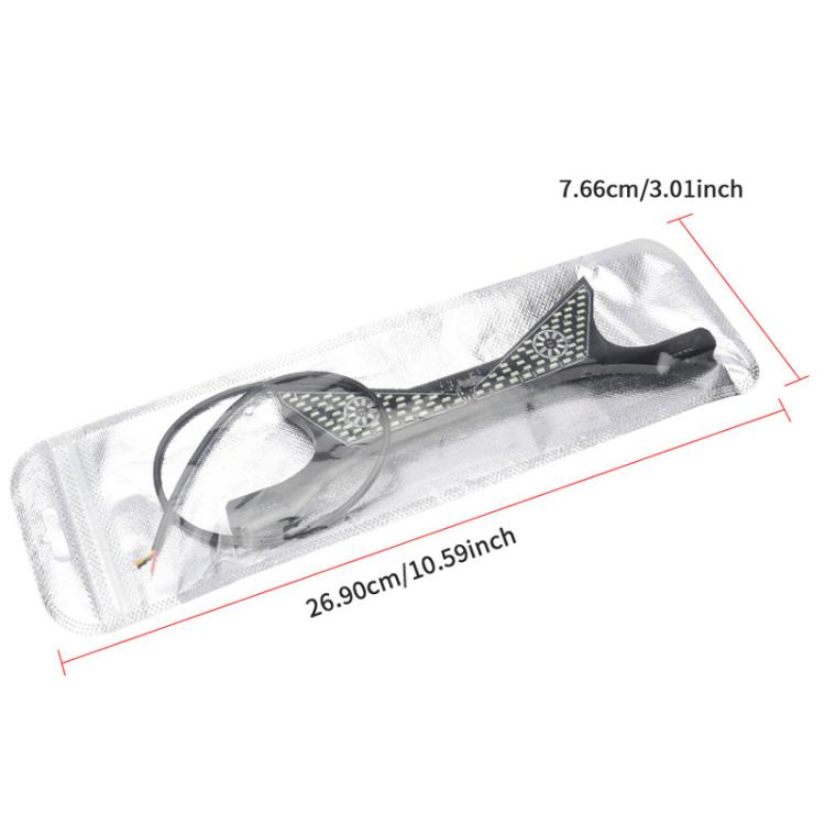 Luce targa moto universale LED 12V impermeabile