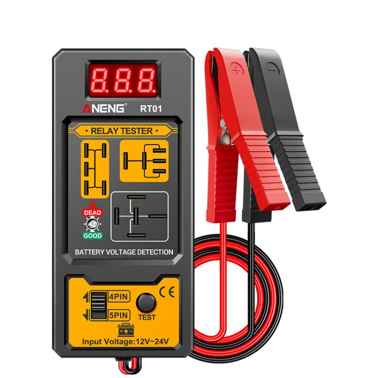 Tester digitale a 4 pin per relè batteria auto 12V/24V