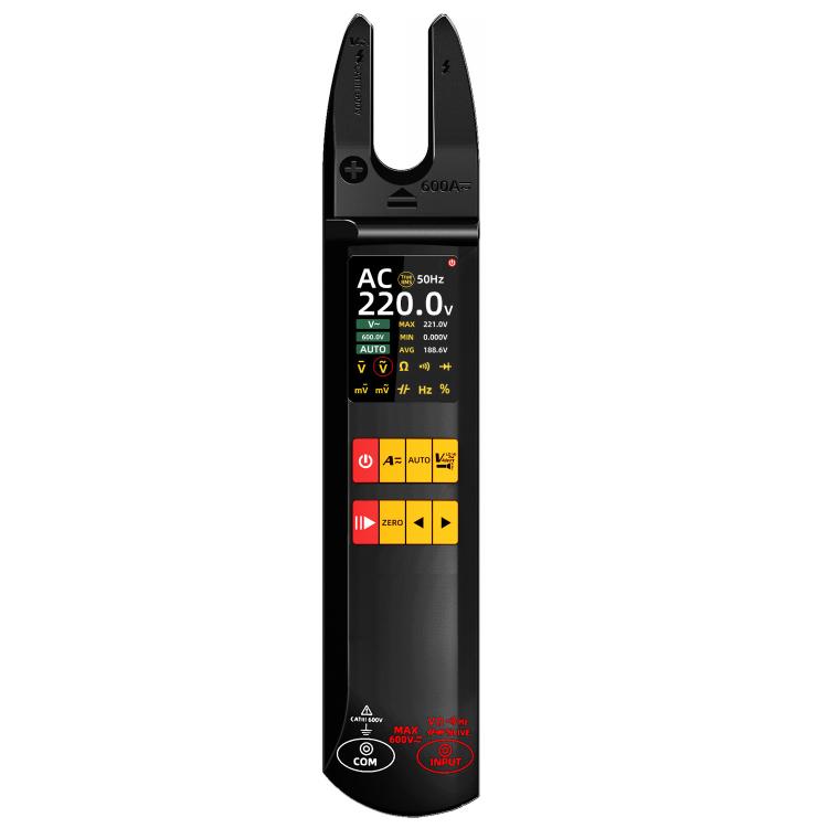 Pinza amperometrica intelligente ad alta precisione da 600 A, multimetro di tipo U, U5