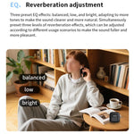 Microfono wireless a clip da colletto con cancellazione del rumore, da uno a due, con custodia di ricarica.
